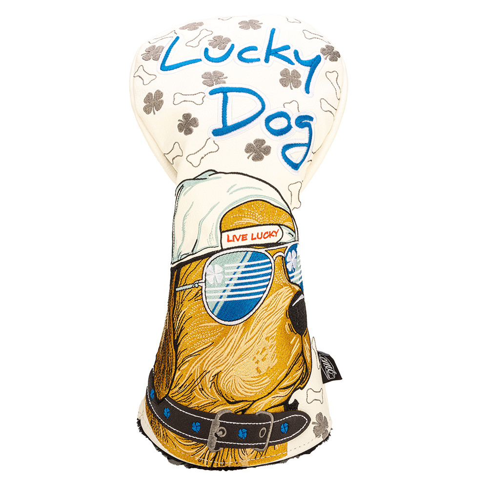 CMC Design Black Clover Lucky Dog Headcover - Driver - Maple Hill Golf